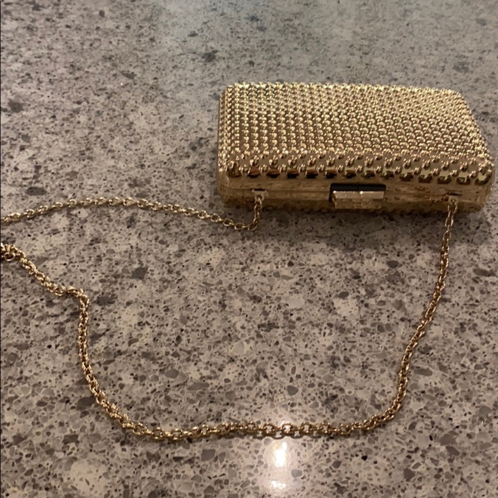 BCBG Gold bag